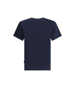 Parajumpers Blue Cotton T-Shirt