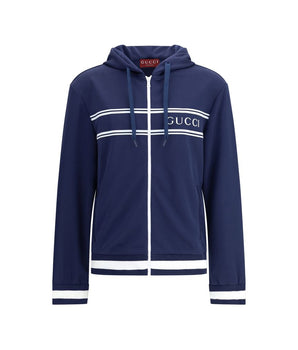 Gucci Blue Polyester Sweatshirt