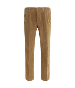 Browno Brown cotton pants