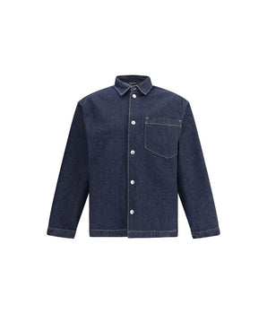 7FOR Blue Denim Shirt