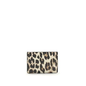 Ganni Multicolor Recycled Leather Wallet