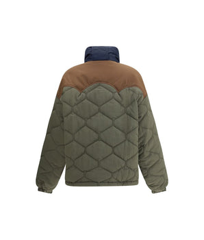 MARBELL Green Polyamide Coat
