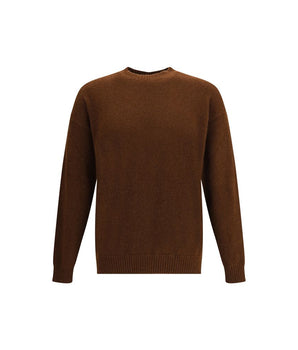 Laneus Brown Cashmere Cashmere Sweater