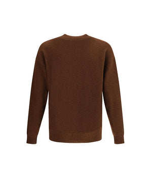 Laneus Brown Cashmere Cashmere Sweater