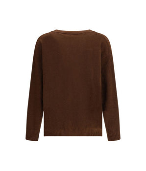 Laneus Brown Cashmere Cardigan