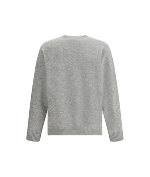 Laneus Gray Cashmere Cashmere Sweater