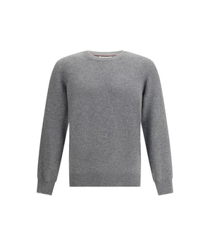 Brunello Cucinelli Gray Cashmere Cashmere Sweater