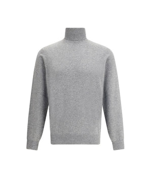 Brunello Cucinelli Gray Cashmere Cashmere Sweater