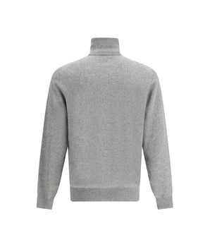 Brunello Cucinelli Gray Cashmere Cashmere Sweater