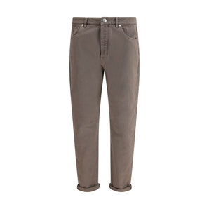 Brunello Cucinelli DYED DENIM PANTS