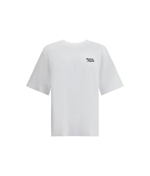 Maison Kitsuné White Cotton T-Shirt