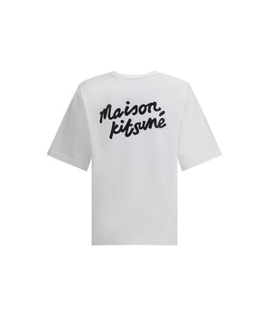 Maison Kitsuné White Cotton T-Shirt