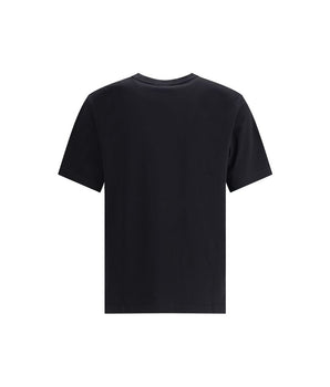 Maison Kitsuné Black Cotton T-shirt