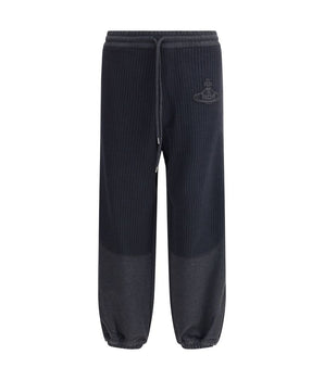 Vivienne Westwood Gray Cotton Joggers (Workout Pants)