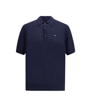 Prada Virgin wool polo sweater