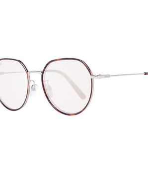 Bally Brown Metal Sunglasses