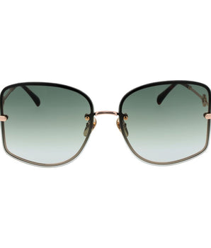 Maje Rose Gold Metal Sunglasses