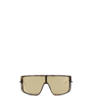 Alexander McQueen Brown Acetate Sunglasses