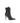 Alexander McQueen Black Calf Leather Bos Taurus Lace-Up Boots
