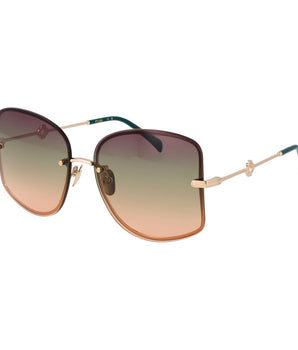 Maje Pink Metal Sunglasses