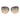 Maje Pink Metal Sunglasses