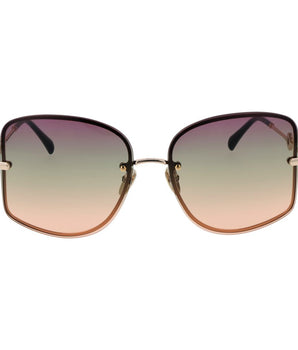 Maje Pink Metal Sunglasses