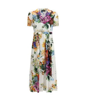 Dolce & Gabbana Multicolor Cotton Casual Dress