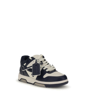 Off-White Blue Rubber Athletic Sneakers