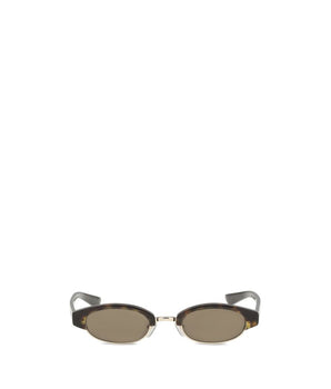 Alexander McQueen Brown Acetate Sunglasses