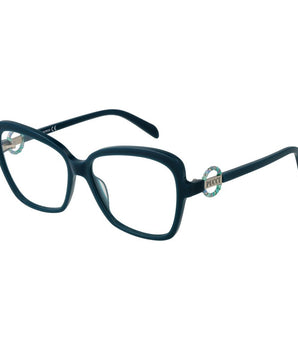 Emilio Pucci Turquoise Plastic Glasses (Frames)