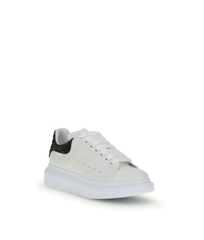 Alexander McQueen White Leather Chunky Sneakers