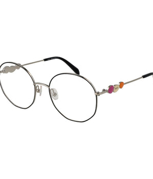Emilio Pucci Black Metal Glasses (Frames)