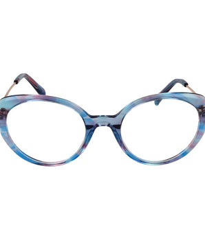 Emilio Pucci Blue Plastic Glasses (Frames)