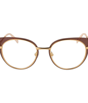 Emilio Pucci Brown Metal Glasses (Frames)