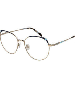 Emilio Pucci Gold Metal Glasses (Frames)