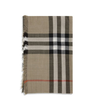 Burberry Beige Wool Scarf