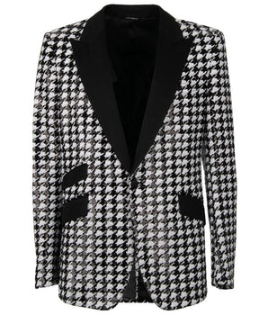 Dolce &amp; Gabbana Black Polyester Blazer