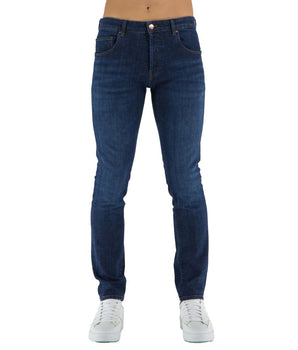 Don The Fuller Blue Cotton Men's Jeans