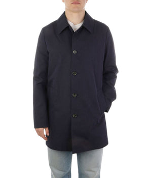 Aquascutum Blue Polyester Jacket