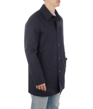Aquascutum Blue Polyester Jacket