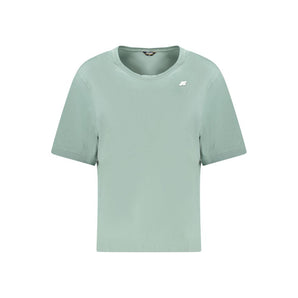 K-WAY Green Cotton Tops & T-Shirt