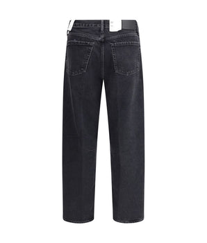 Citizens of Humanity Black Recycled Cotton High-Waisted Jean