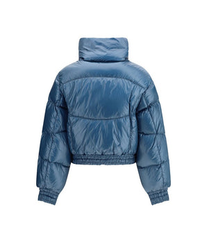 Parajumpers Blue Polyamide Jackets And Coat