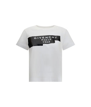 Givenchy White Cotton T-Shirt