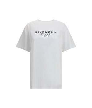 Givenchy White Cotton T-Shirt