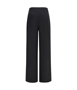 Di Stavnitser Black Polyester Casual Pants