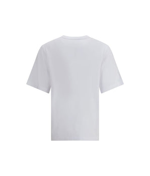 Maison Kitsuné White Cotton T-Shirt