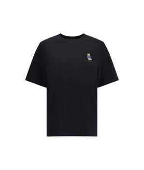Maison Kitsuné Black Cotton T-Shirt