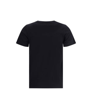 Maison Kitsuné Black Cotton T-Shirt