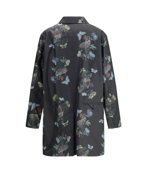 Undercover Black Cotton Coat